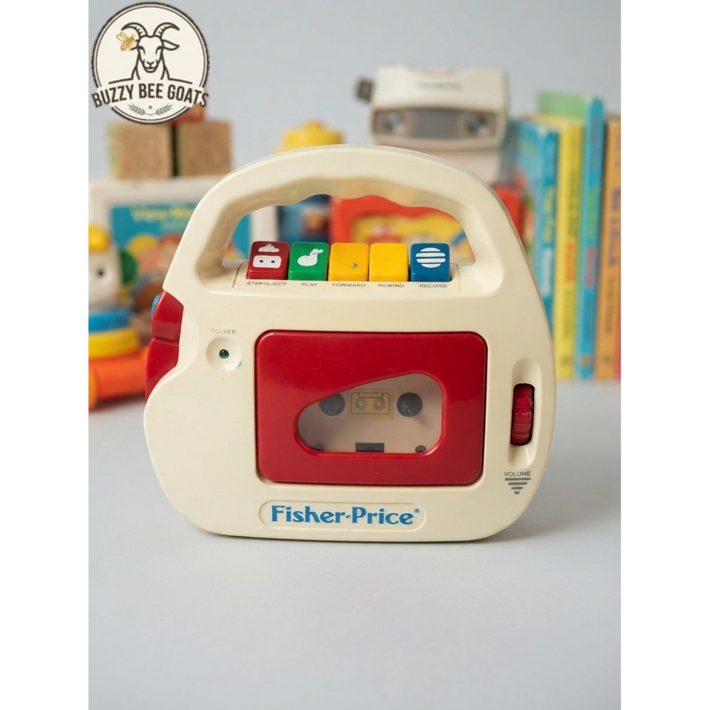 Plastic Toy Cassette Tape Recorder,Fisher-Price Model 3800